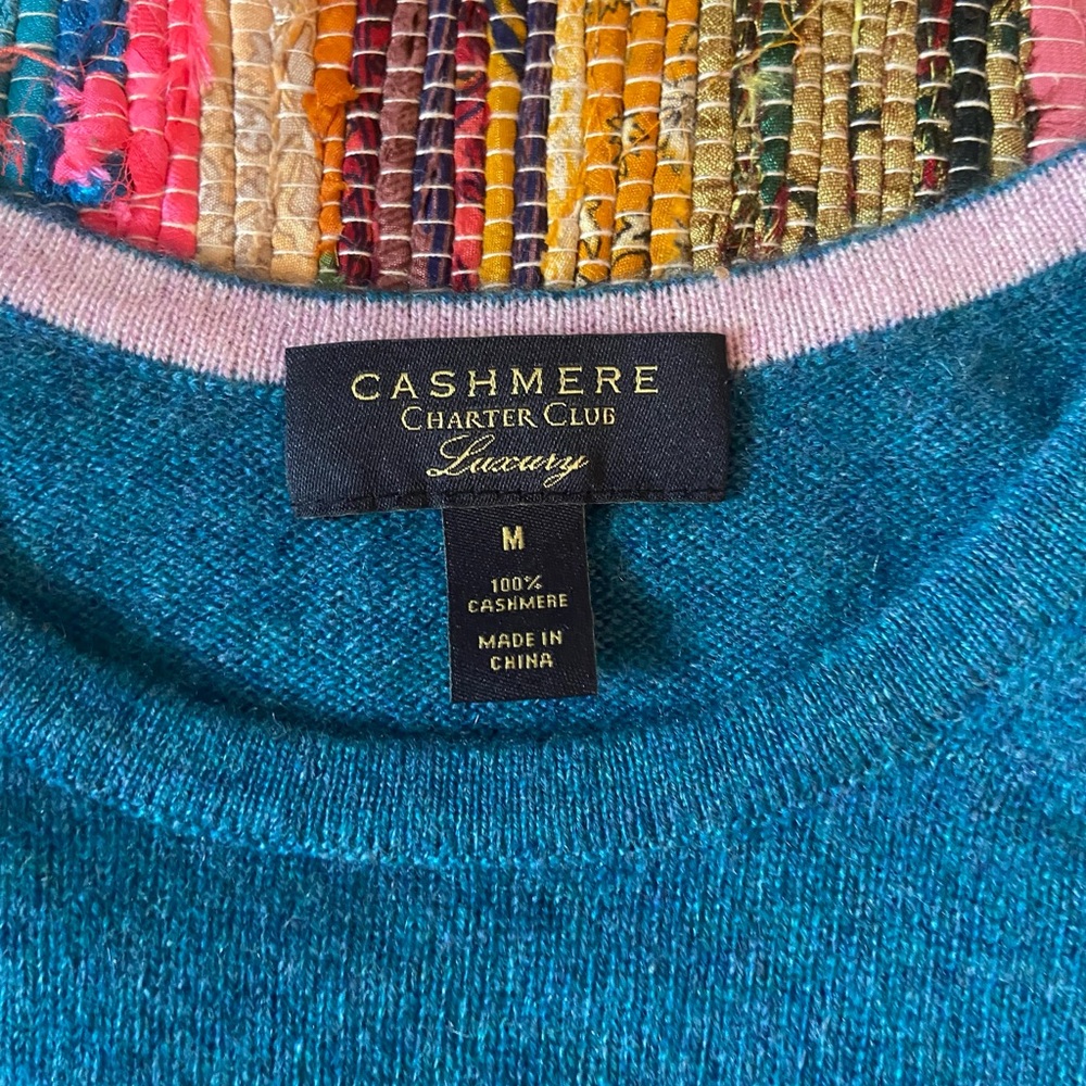 BRAND NEW Women’s Cashmere sweater (no tags) Charter Club